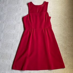 Beautiful red banana republic dress!